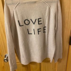 Love Life Cashmere Sweater